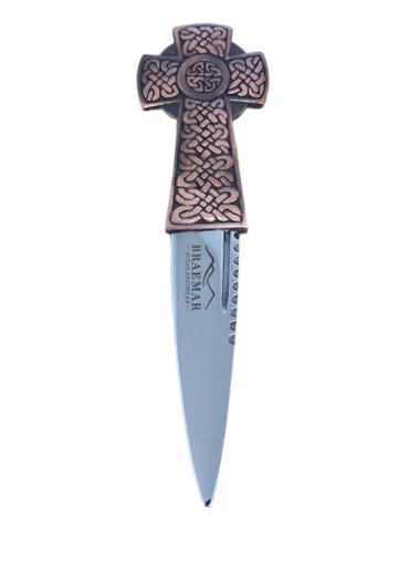 Celtic Cross Sgian Dubh - 3 Finishes