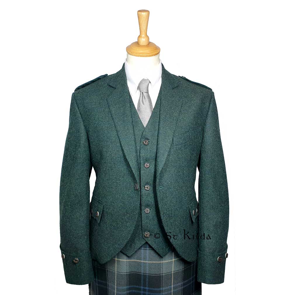 Huntly Green Argyll Jacket And Waistcoat Kilts Wi Hae Ltd huntly-green-argyll-jacket-and-waistcoat-kilts-wi-hae-ltd