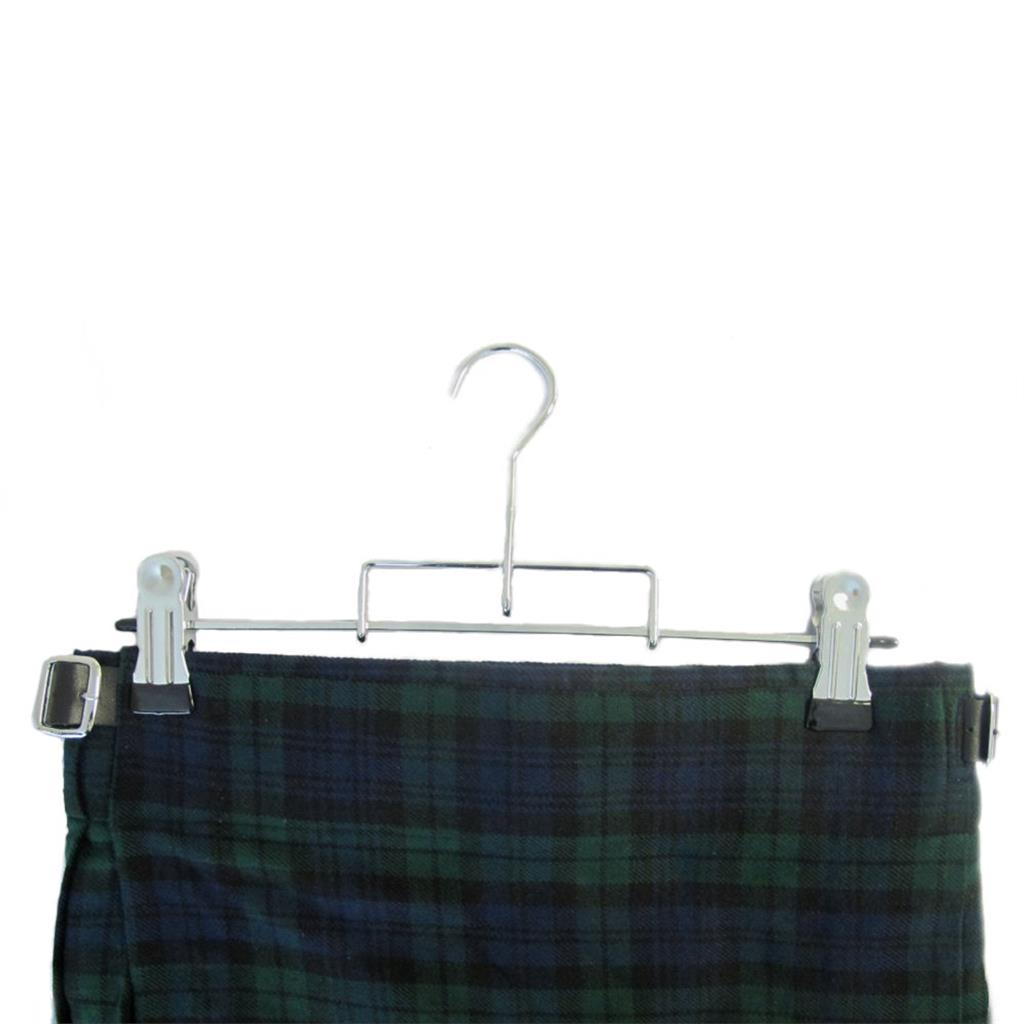 Sturdy Single Clip Metal Kilt Hanger