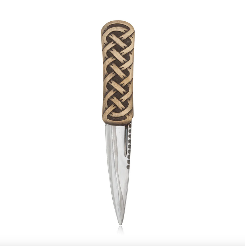 Celtic Knot Sgian Dubh - 4 Finishes