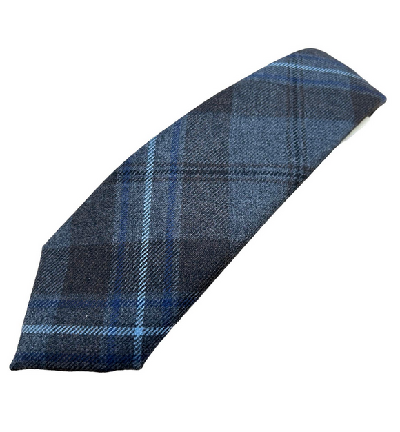 100% Wool Traditional Scottish Tartan Neck Tie - Rivers Of Scotland
