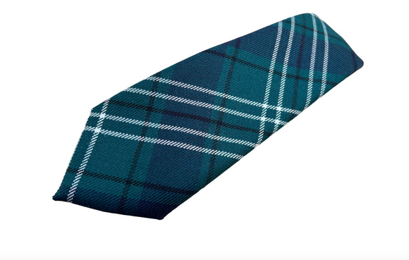 100% Wool Traditional Scottish Tartan Neck Tie - Tweedside Hunting Modern