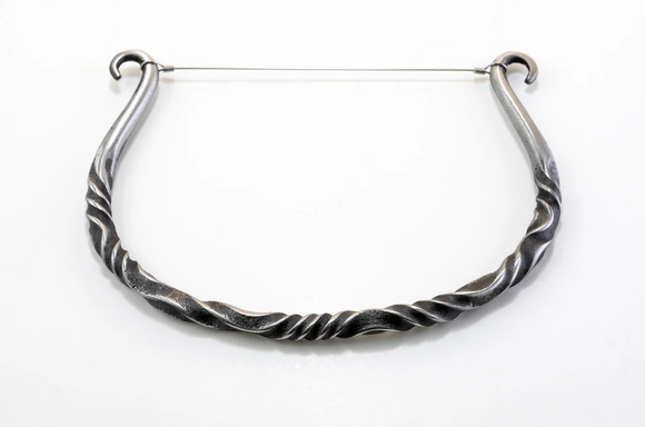 Hand Forged Hammered Steel Wire Cheese Cutter - Made In Scotland