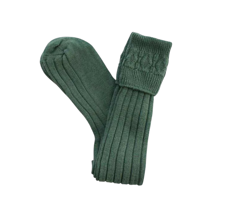 Budget Lovat Green Kilt Hose