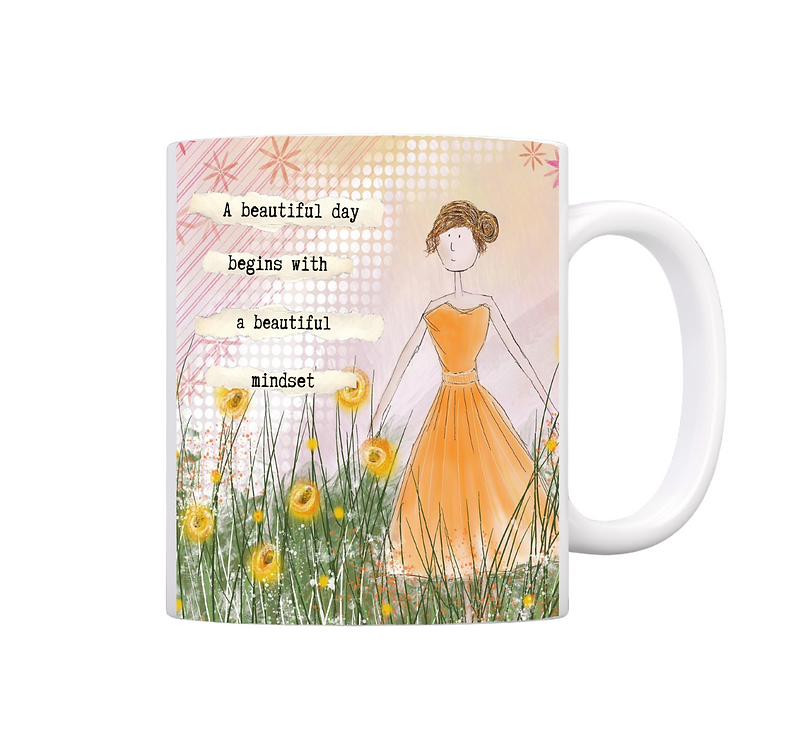 Beautiful Mindset Gratitude Mug