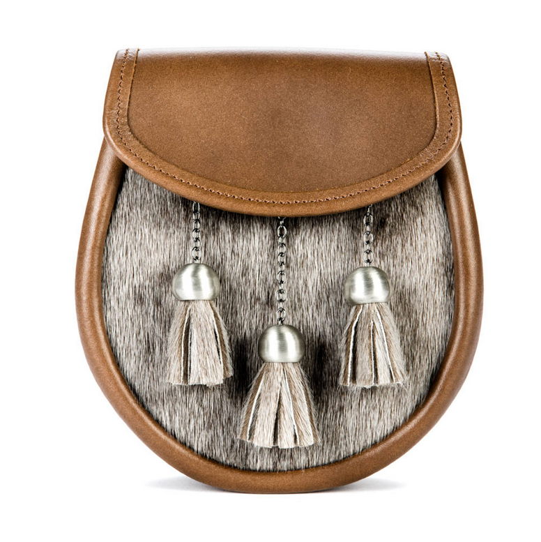 Norwood Antique Brown Seal Day Sporran