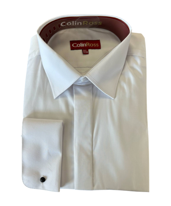 White Mens Regular Fit Shirt