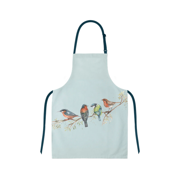 'The Lookout' Birds Apron