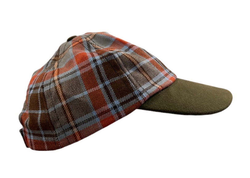 Irish County Tartan Baseball Cap - County Leitrim