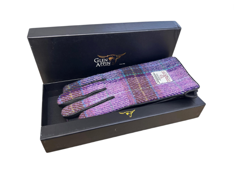 Medium Pink & Purple Gloves - Gift Boxed