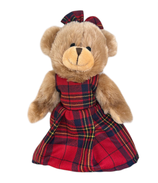 Leslie Tartan Bella Bear
