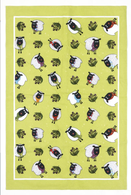 Wool-Iam Sheep Tea Towel