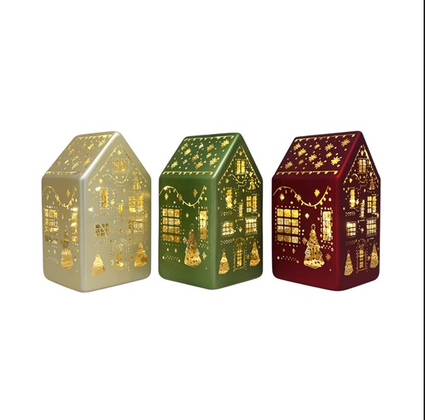 LED Christmas House - 3 Colours Available