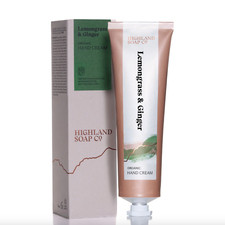 Lemongrass & Ginger Organic Hand Cream