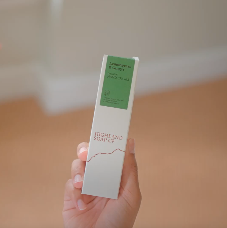 Lemongrass & Ginger Organic Hand Cream