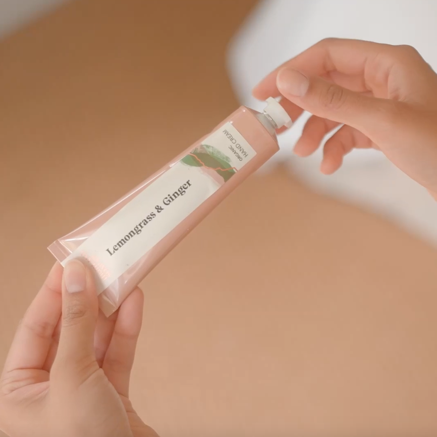 Lemongrass & Ginger Organic Hand Cream