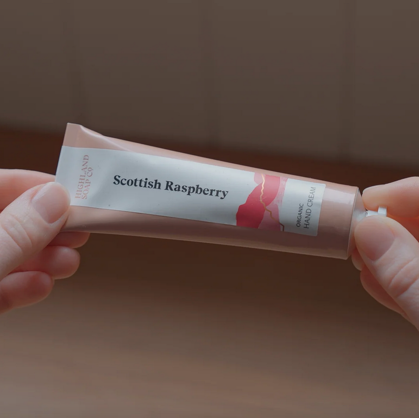 Wild Scottish Raspberry Organic Hand Cream