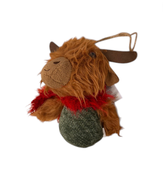 Green Cow Christmas Hanger