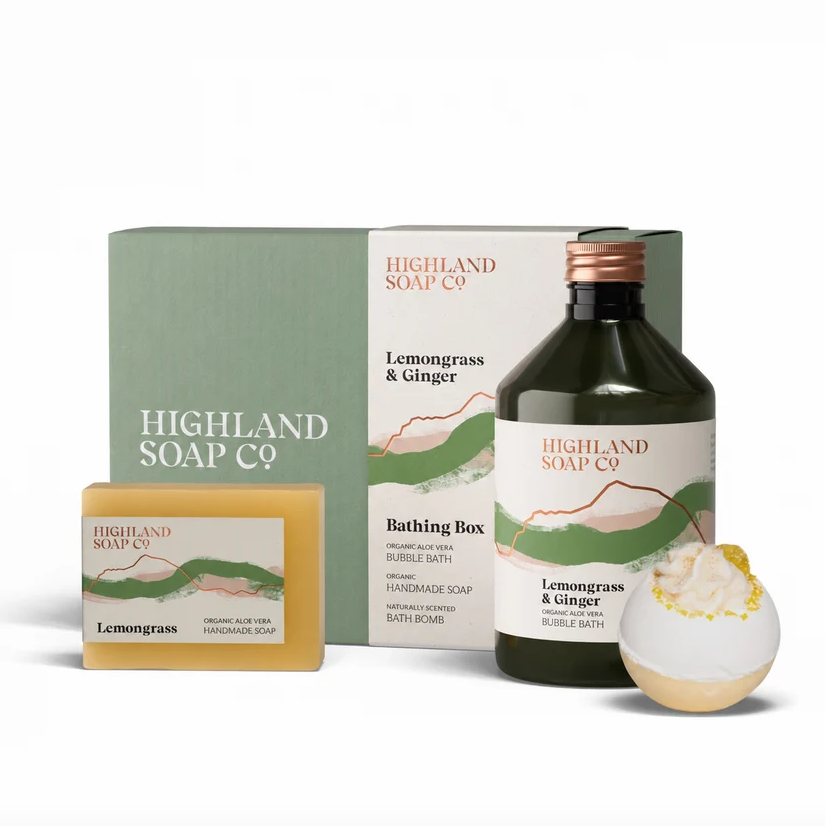 Luxury Bathing Box - Lemongrass And Ginger