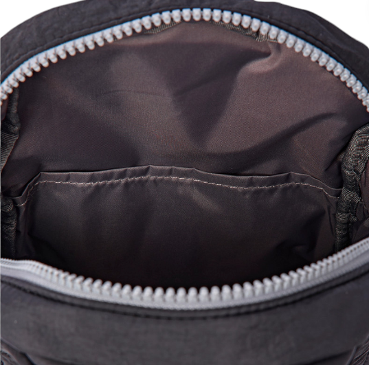 Roka Puffy Black Willesden Sling Bag