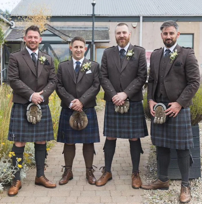 SALE! Peat Brown Crail Jacket & Waistcoat