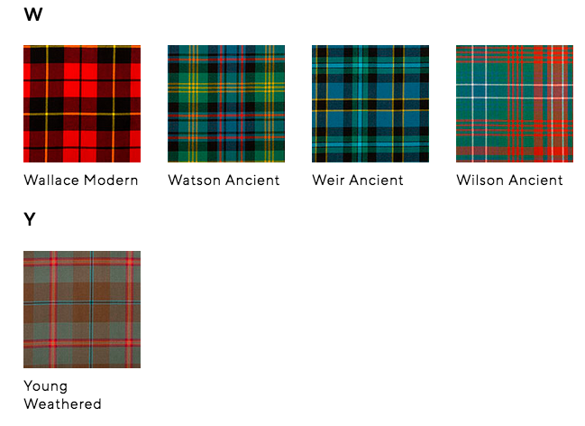 Lochcarron Traditional 8 Yard Braeriach Medium Weight Kilt - L-Y Tartans