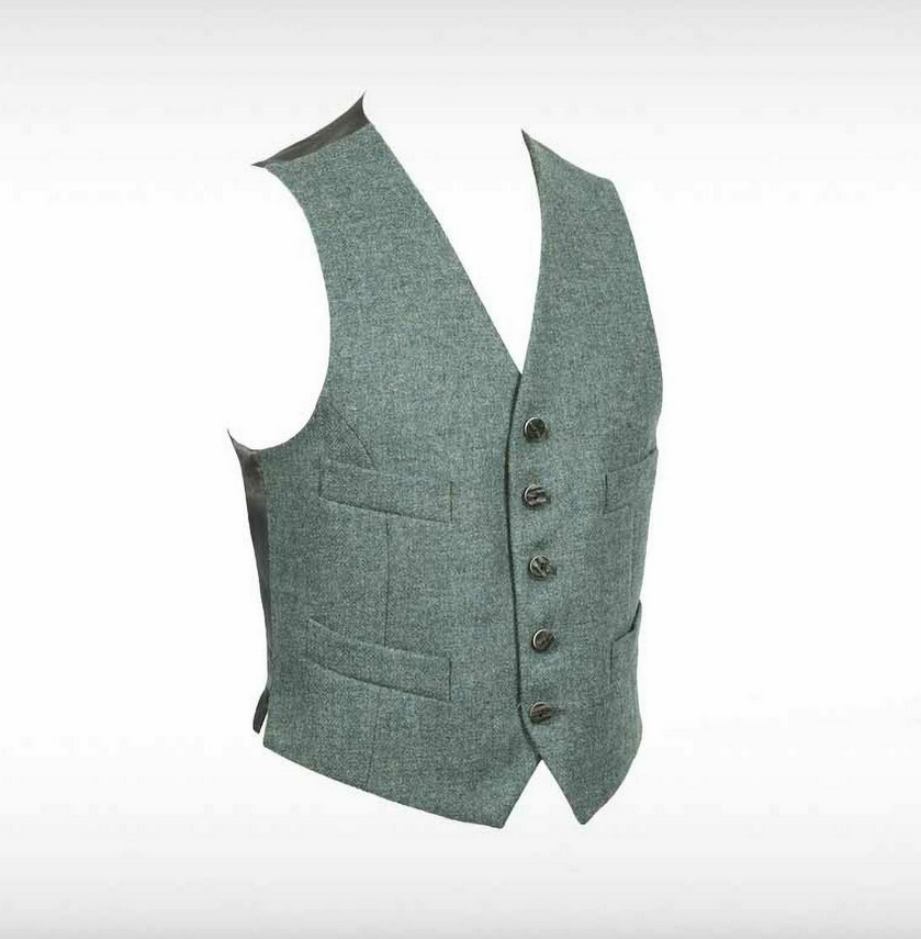 Pride Lovat Green Crail Jacket & Waistcoat