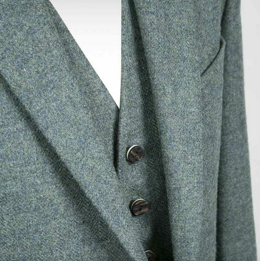 Pride Lovat Green Crail Jacket & Waistcoat