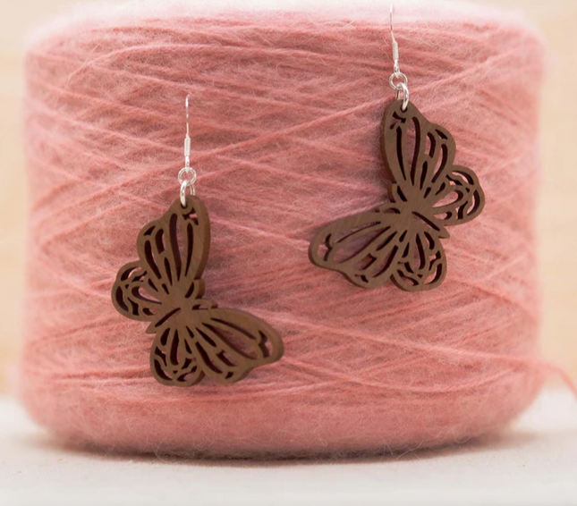 Butterfly Drop Earrings