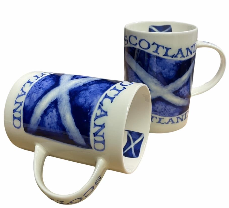 Saltire Vinted China Mug