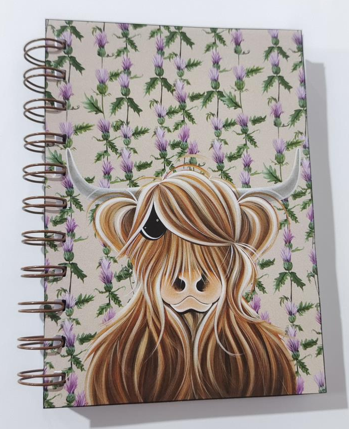 Miss Thistle A6 Notebook