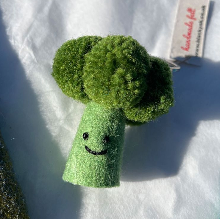 Felt Bag Buddy - Broccoli