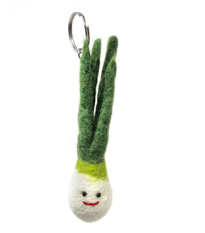 Felt Bag Buddy - Spring Onion
