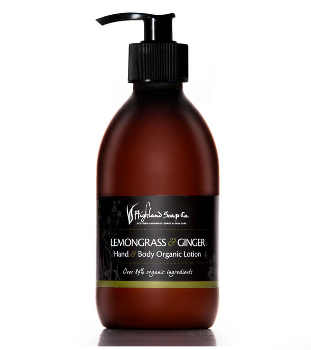 Highland Soap - Lemongrass & Ginger Lotion