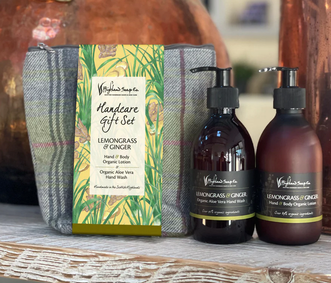 Highland Soap - Lemongrass & Ginger Hand Care Gift Set