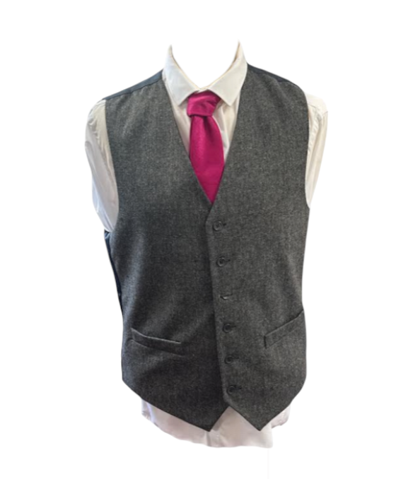 Grey Fleck Waistcoat