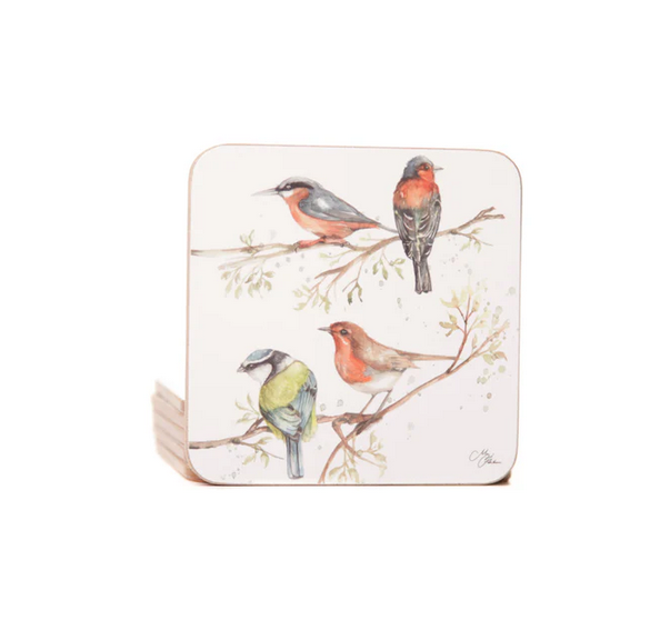 The Lookout British Bird Coasters (4)