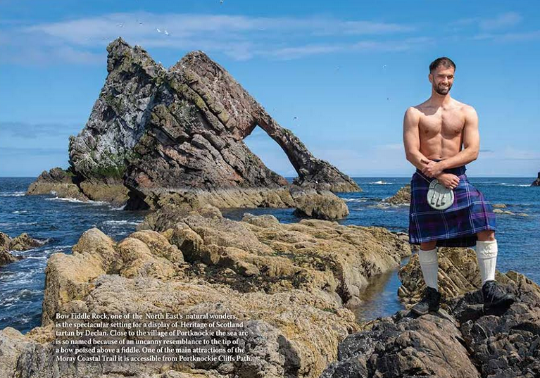 Men In Kilts Large Calendar 2026