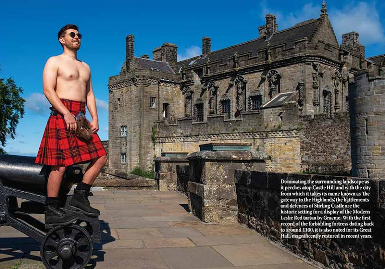 Men In Kilts Large Calendar 2026