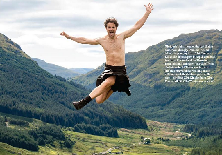 Men In Kilts Large Calendar 2026