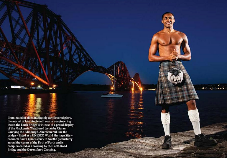Men In Kilts Large Calendar 2026