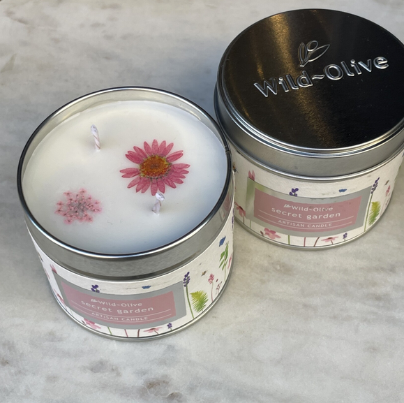 Secret Garden Artisanal Candle