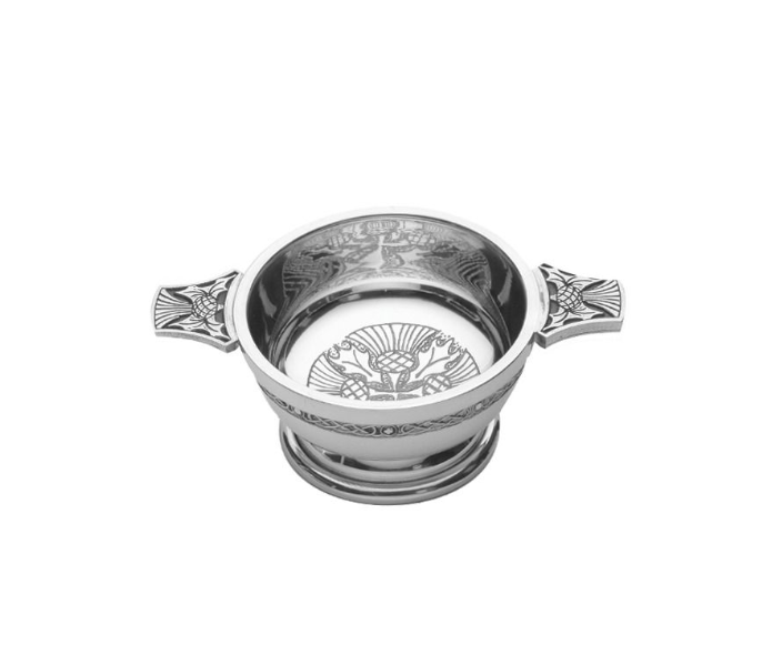 3" Thistle Quaich