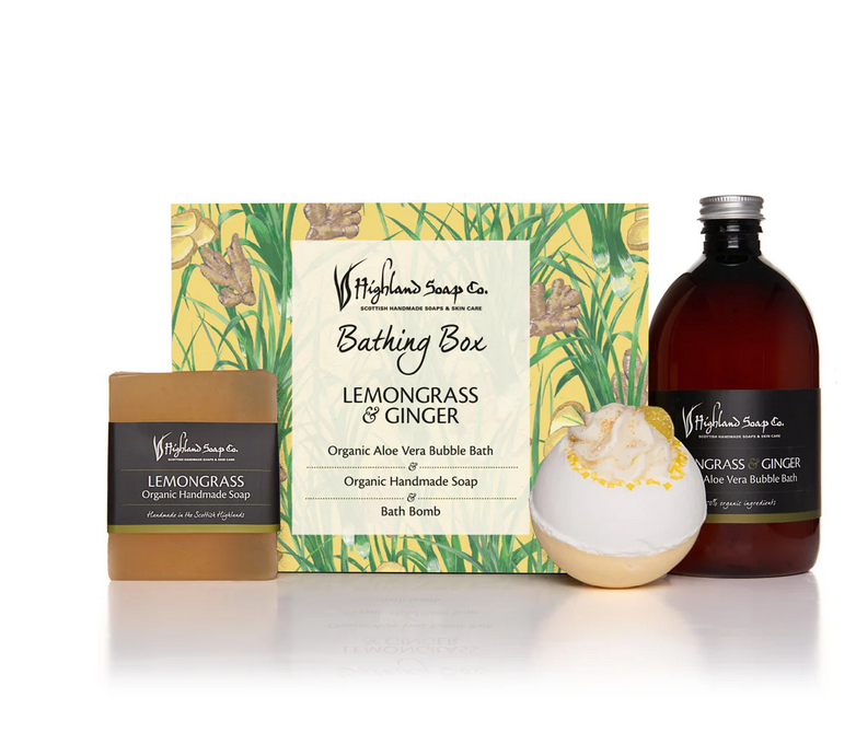 Lemongrass And Ginger Bathing Box