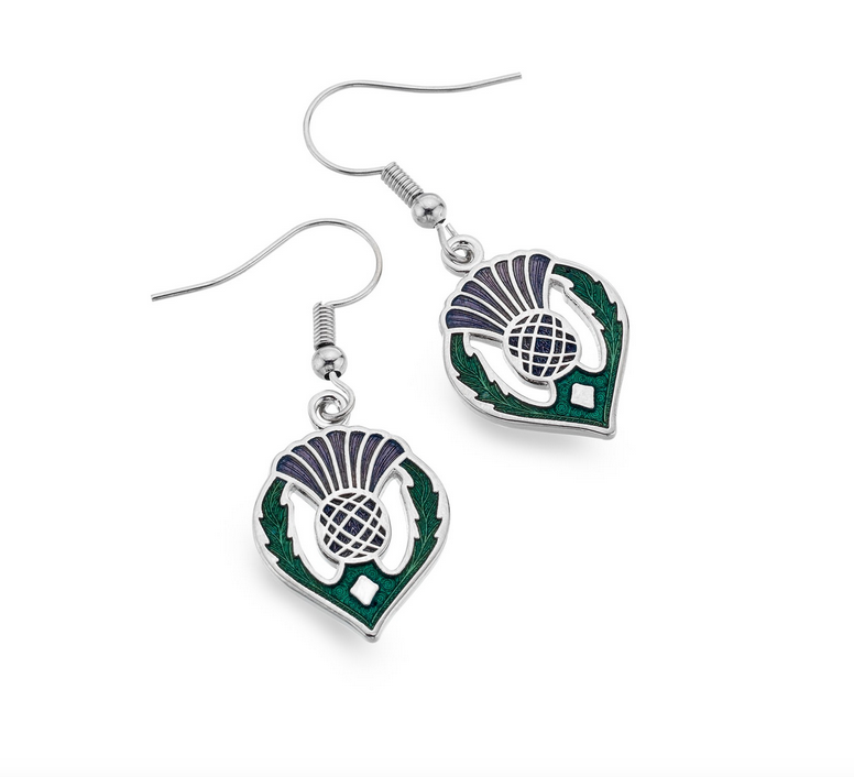 Thistle Dangle Earrings