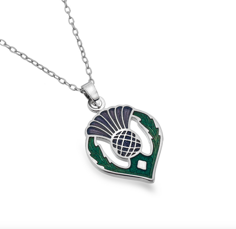 Scottish Thistle Necklace