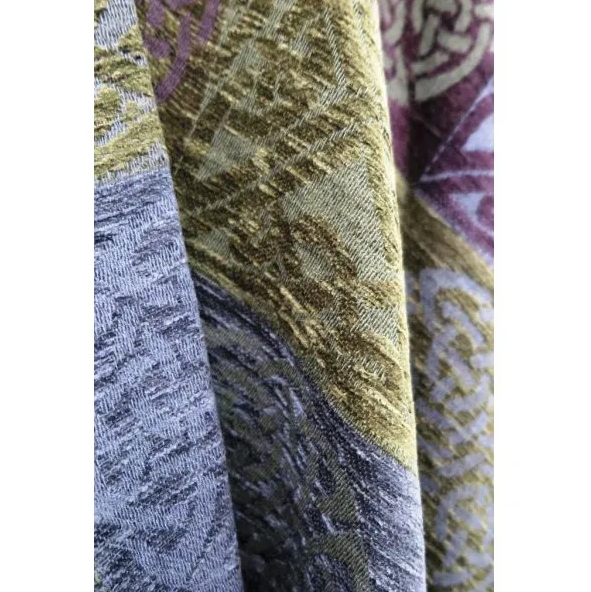 Celtic Knot Knightshade Chenille And Wool Ruana