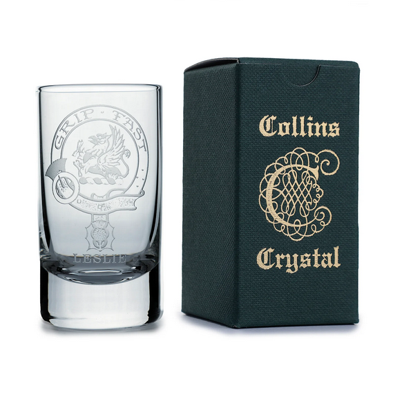 Dram Tot Shot Glass - Leslie