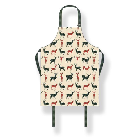 Tartan Multi Stag Apron