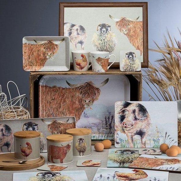 Country Life Chicken Mug